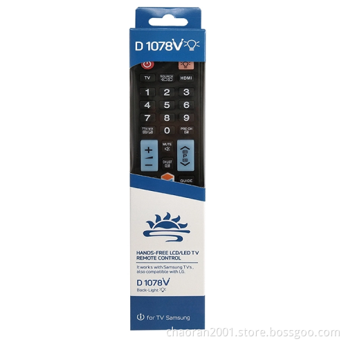 D1078V Smart Remote Control Replacement For Samsung LCD LED Smart TV Television Universal Remote Control